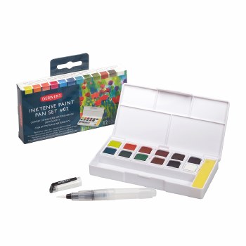 Derwent Inktense Paint Pan Set #02