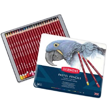 Derwent Pastel Pencil Tin of 24