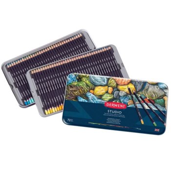 Derwent Studio Pencils 72 Tin - (3 Day Extra Lead Time)