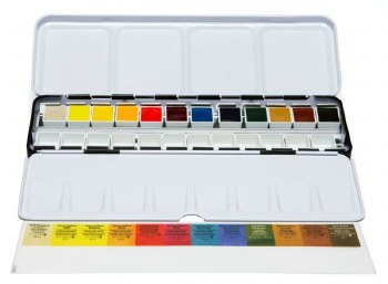 Daniel Smith Watercolour Set  Metal Box 12 HP