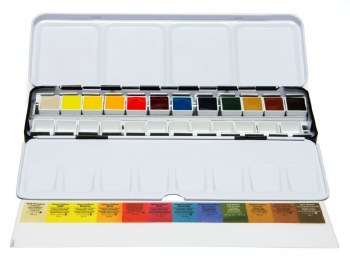 Daniel Smith Watercolour Set  Metal Box 12 HP