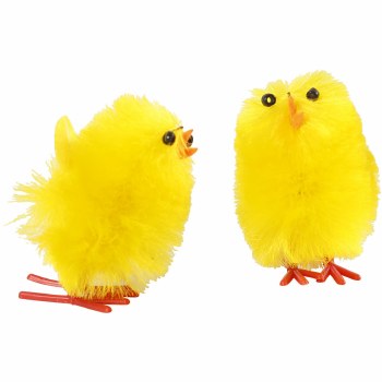 Easter Chick - Yellow 30mm 12s