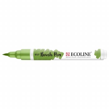 Ecoline Brush Pen 657 Bronze Green