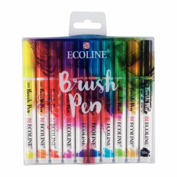 Ecoline Brush Pen - Set of 10