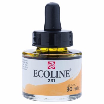 Ecoline Liquid Watercolour 30ml Gold Ochre 231