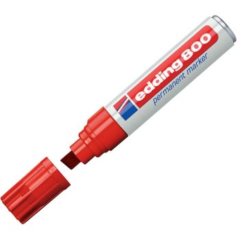 Edding 800 Permanent Marker Red