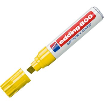 Edding 800 Permanent Marker Yellow