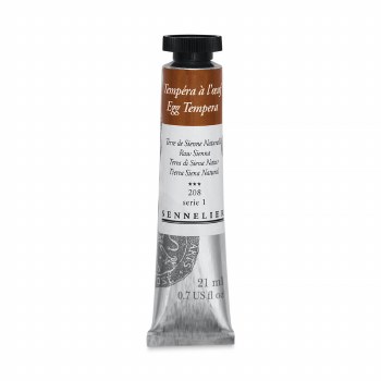 Sennelier Egg Tempera 21ml - Raw Sienna 208