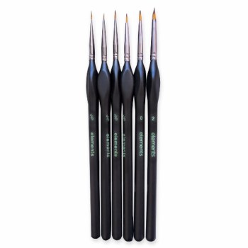 Elements Minature Bruse Painting Set of 6