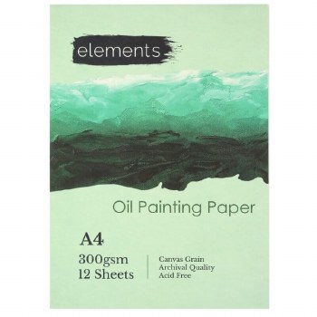 Elements A4 Oil Painting Paper Pad