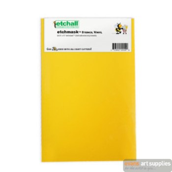 Etchmask Stencil Vinyl 9x15"