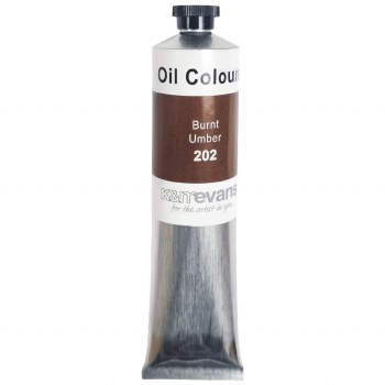 Evans Oil 200ml Burnt Umber 202