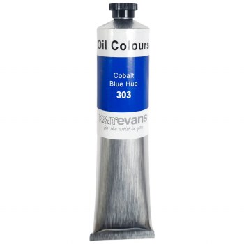 Evans Oil 200ml Cobalt Blue Hue 303
