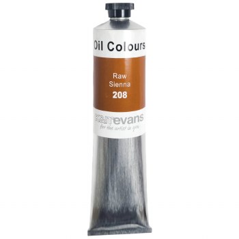 Evans Oil 200ml Raw Sienna 208