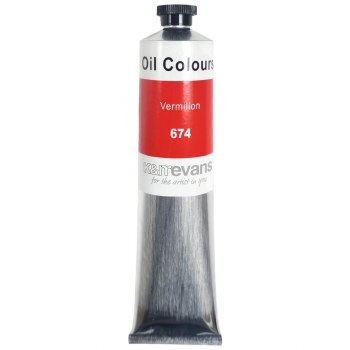 Evans Oil 200ml Vermillion 674