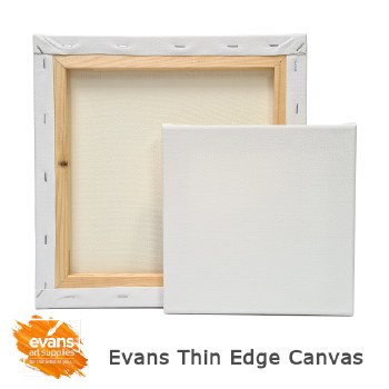 Evans Canvas Thin Edge 50x50 cm