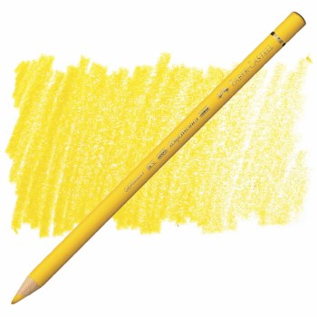 Faber-Castell Polychromos Artists' Colour Pencil - Dark Cadmium Yellow 108