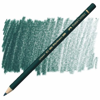 Faber-Castell Polychromos Artists' Colour Pencil - Deep Cobalt Green 158