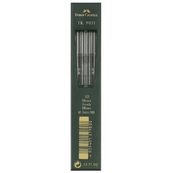 Faber-Castell TK Leads 2mm 10/TB HB