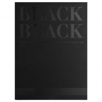 Fabriano Black Black 24x32cm