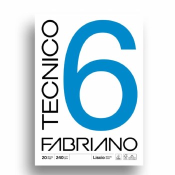 Fabriano Tecnico 6 - A4 size
