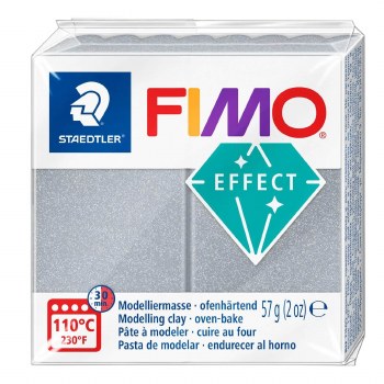 Fimo Effect 57g Metallic Silver