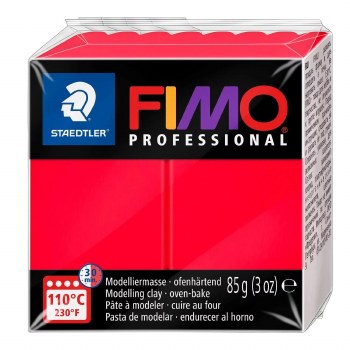 Fimo Professional 85g True Red