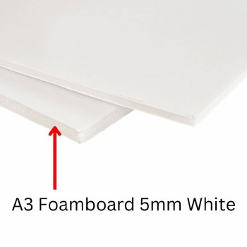 A3 Foamboard 5mm White