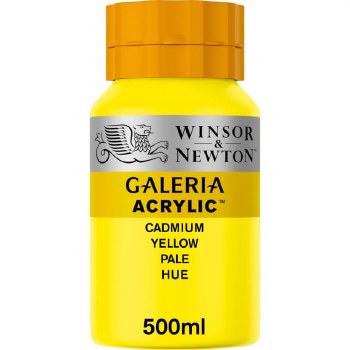 Winsor & Newton Galeria 500ml Cadmium Yellow Pale Hue