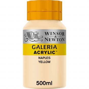 Winsor & Newton Galeria 500ml Naples Yellow