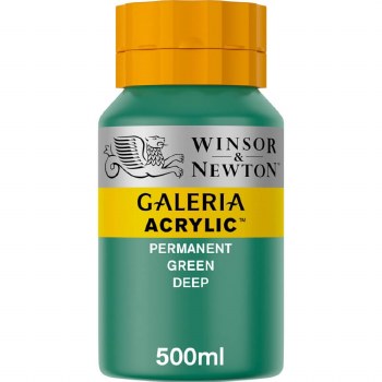 Winsor & Newton Galeria 500ml Permanent Green Deep