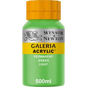 Winsor & Newton Galeria 500ml Permanent Green Light