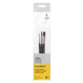 Galeria Brush Short Handle V1 - Set of 3