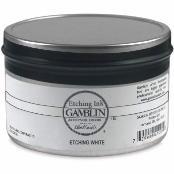 Gamblin Etching Ink 454g - White