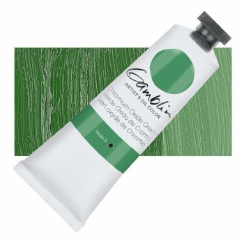 Gamblin Artist's Oil 37ml Chromium Oxide Green