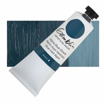 Gamblin Artist's Oil 37ml Alpine Blue-Green