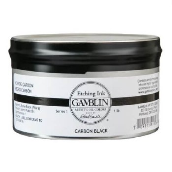 Gamblin Etching Ink 454g - Carbon Black