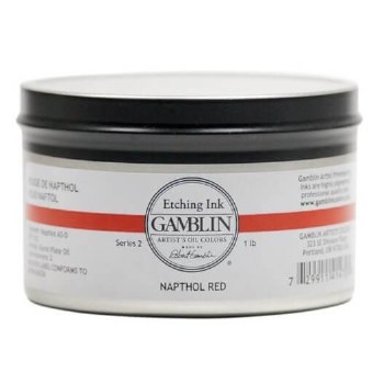 Gamblin Etching Ink 454g - Napthol Red