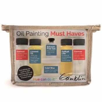 Gamblin Oil Painting Must Haves Set