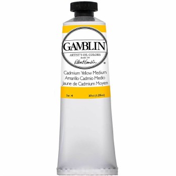 Gamblin Artist's Oil 37ml Cadmium Yellow Medium