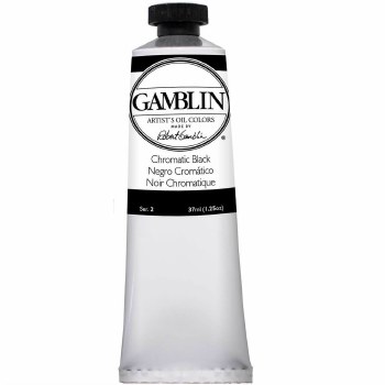 Gamblin Artist's Oil 37ml Chromatic Black