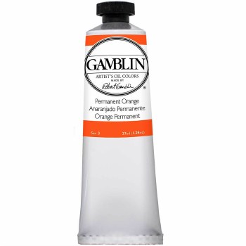 Gamblin Artist's Oil 37ml Permanent Orange