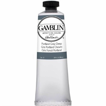 Gamblin Artist's Oil 37ml Portland Grey Deep