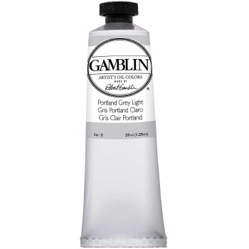 Gamblin Artist's Oil 37ml Portland Grey Light