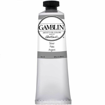 Gamblin Artist's Oil 37ml Silver