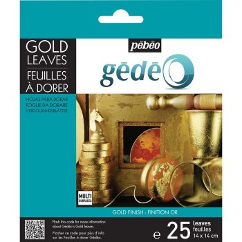 Gedeo Pack of 25 Gold Gilding Leaves