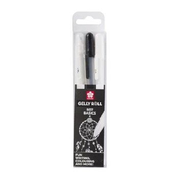 Gelly Roll Set of 3 Basic Black, White, Stardust Clear Sparkle
