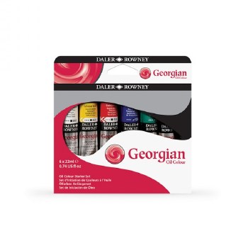 Georgian Oil Colour Starter Set 6x22ml