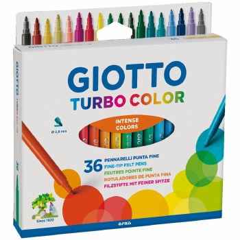 Giotto Turbo Color 36s