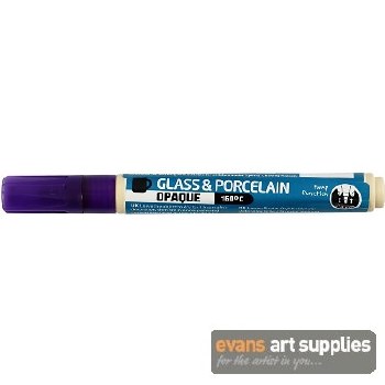 Glass & Porcelain Marker 2-4mm Purple